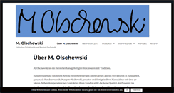 Desktop Screenshot of m-olschewski.de